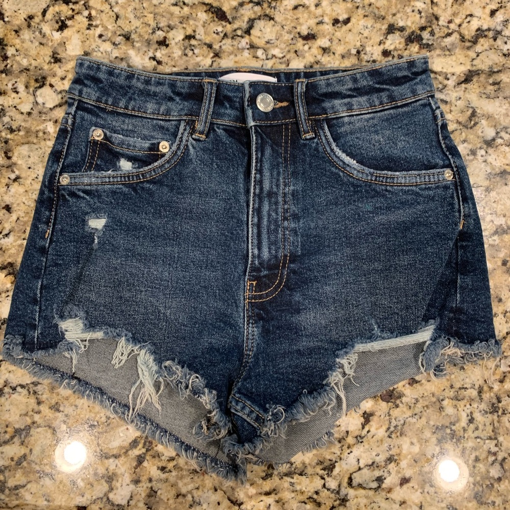 Zara denim shorts